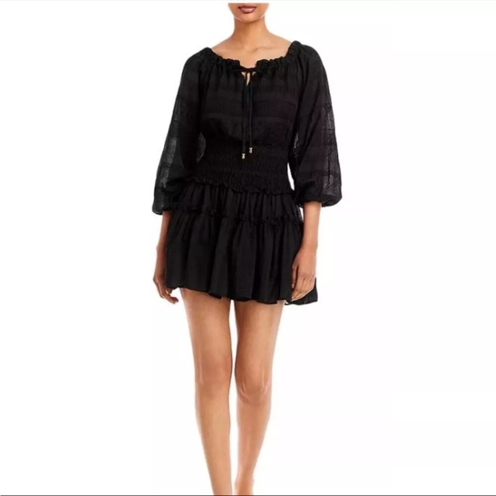 Ramy Brook, Erica dress off the shoulder, Sz xs NWT $456 authentic